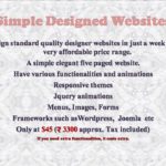 Website Design - Simple